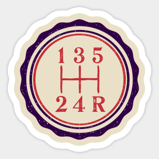 5 Speed Club Sticker